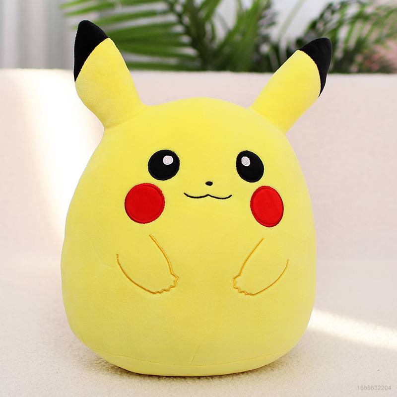 Thú Nhồi Bông Hình Pikachu Đáng Yêu Trang Trí Nhà Cửa