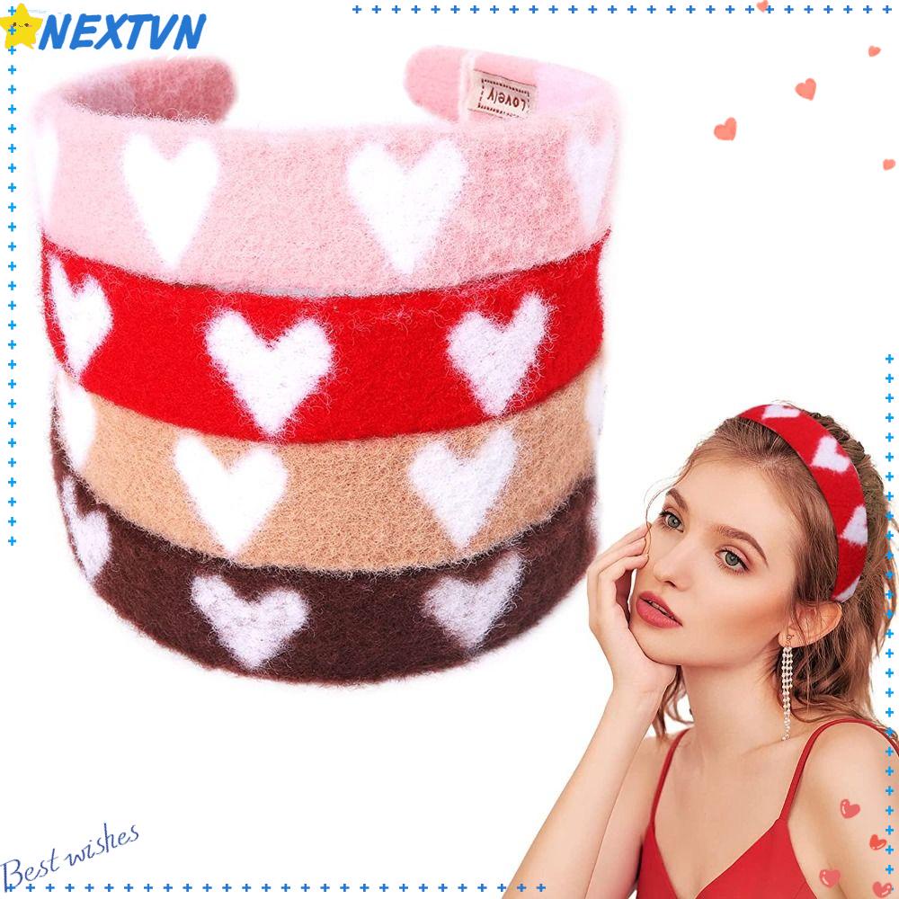 Băng Đô Cài Tóc Hình Trái Tim Xinh Xắn Cho Nữ