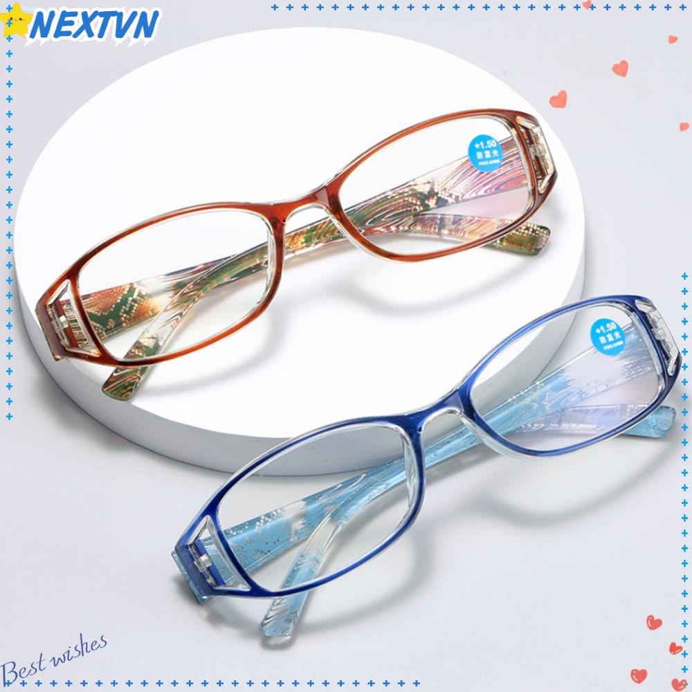 Kính Đọc Sách Gọng Hoa Siêu Nhẹ Phong Cách Vintage