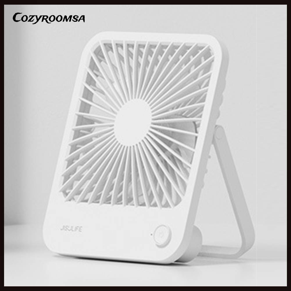 Quạt Làm Mát Để Bàn 4 Tốc Độ Yên Tĩnh 2000mAh / 4500mAh Có Thể Gập Lại
