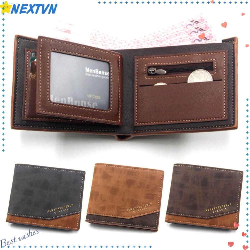 Ví Đựng Thẻ Id / Danh Thiếp Sức Chứa Lớn In Họa Tiết Thời Trang Cho Nam