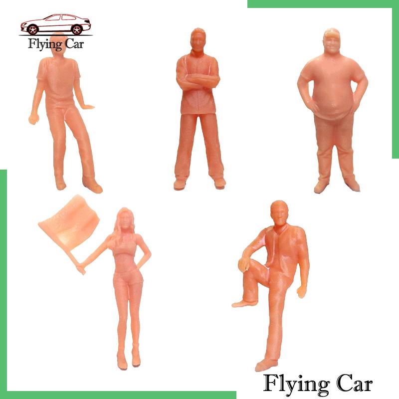 [Lzdjfmy2] 5 Mô Hình Người Tỉ Lệ 1 / 64 Trang Trí Tiểu Cảnh DIY