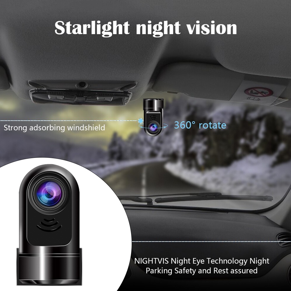 Máy Ghi Hình Góc Rộng 170 Độ Kết Nối USB ADAS