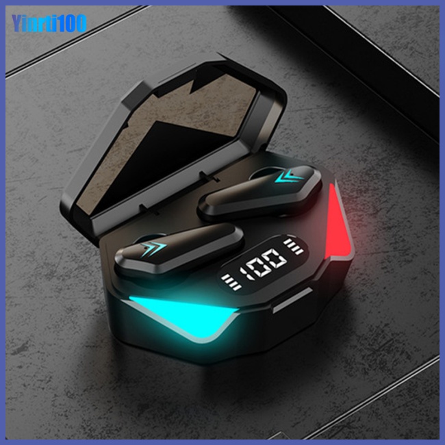 1 Cặp Tai Nghe Chụp Tai X15S TWS Bluetooth 5.0 Không Dây Hiệu Quả Thấp Màn Hình Cảm Ứng Kỹ Thuật Số