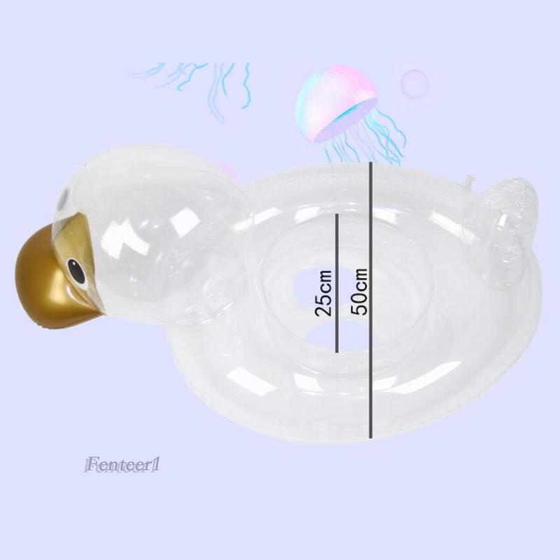 [Fenteer1] Phao Bơi Hình Chú Vịt Cho Bé Trai Và Bé Gái