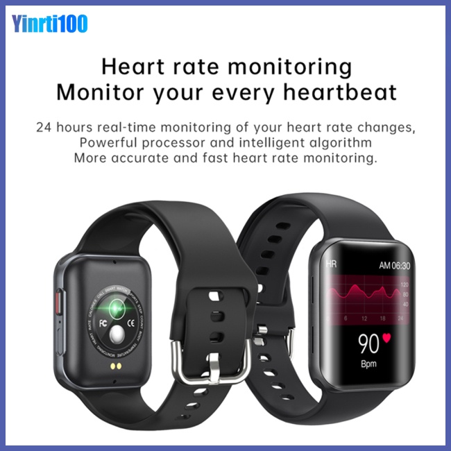 Đồng Hồ Thông Minh Yinrti T68 Kết Nối Bluetooth Theo Dõi Sức Khỏe Kèm Phụ Kiện