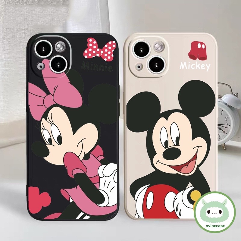 Ốp cạnh vuông giả ip14 hình mickey  X,Xs,Xsmax,7Plus,8Plus/xr/11promax/12promax/11/11pro /14promax