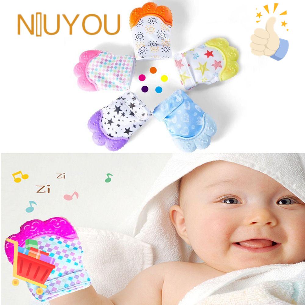Đồ Chơi Găng Tay Nhai Tự Làm Dịu Có Thể Điều Chỉnh Cho Bé