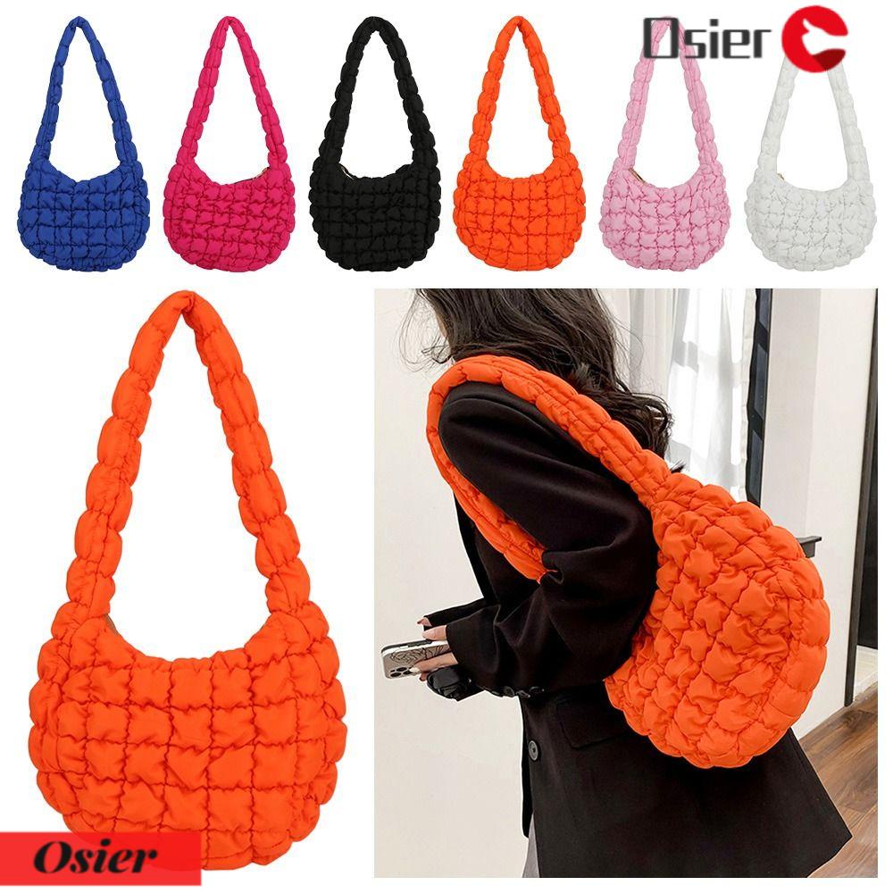 Osier1 Túi Hành Lý Kẹp Nách Sức Chứa Lớn Hình Đám Mây Gấp Lại Được Cho Nữ