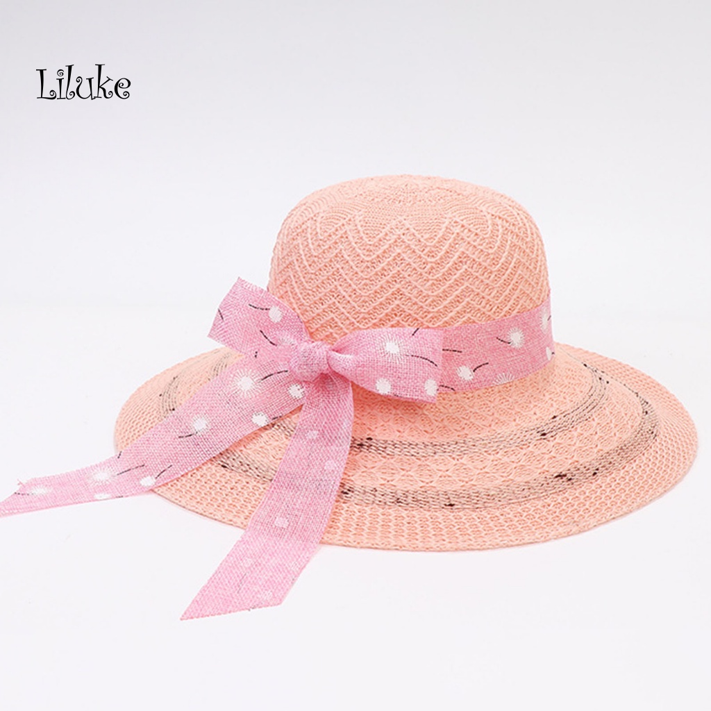 Mũ Vành Tròn Đan Len Chống Tia UV Thoáng Khí Thời Trang Cho Nữ