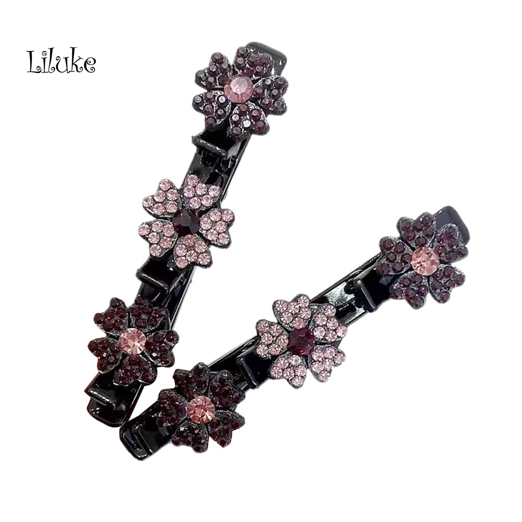 Bộ 2 Kẹp Tóc Nữ Đính Đá Sang Trọng