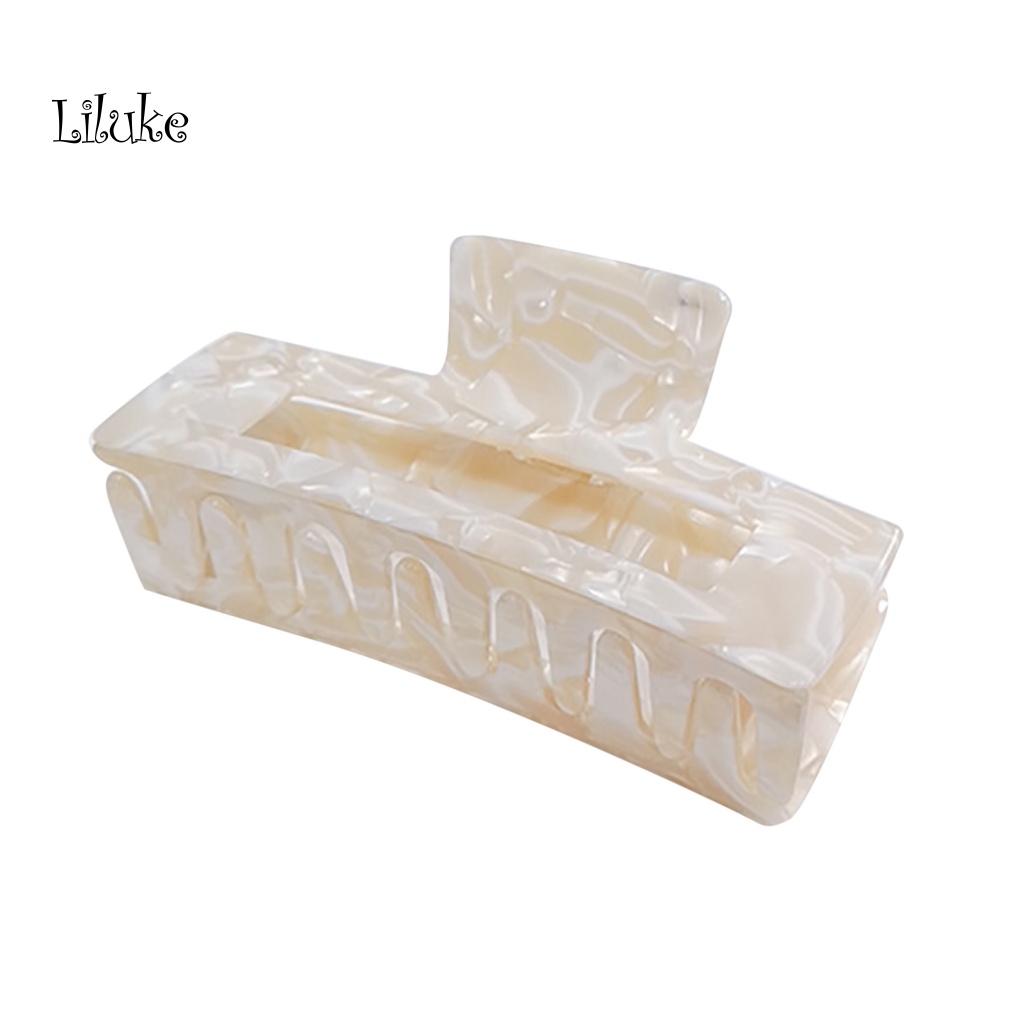 Kẹp Tóc Hợp Kim Màu Trơn Kiểu Dáng Retro Thời Trang Cho Nữ