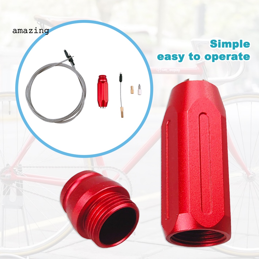 1 Bộ Dụng Cụ Cần Gạt Dây Cáp Bên Trong Xe Đạp Bằng Hợp Kim Nhôm