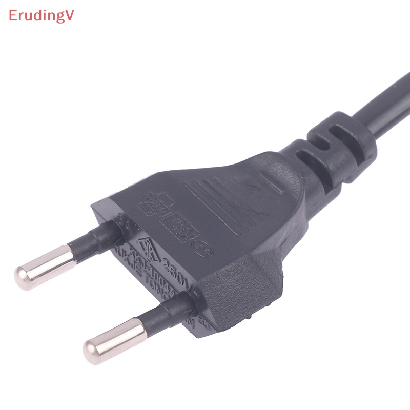 Dây Cắm Nguồn AC Hai Lõi Tròn Phích Cắm Chuẩn 1.5M