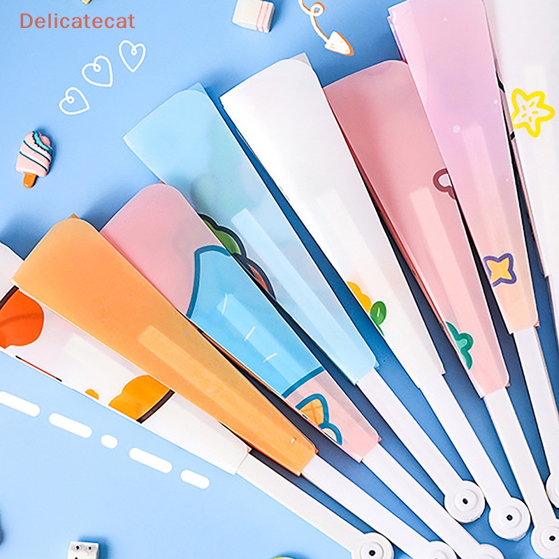 Quạt Xếp Cầm Tay Bằng Nhựa PP Nhỏ Gọn Họa Tiết Hoạt Hình Dễ Thương Sáng Tạo Dành Cho Mùa Hè