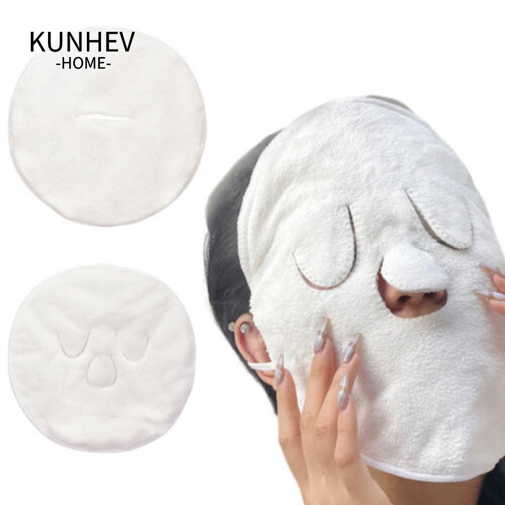 KUNHEV Khăn Lông Cừu San Hô Dạng Nén Dùng Lau Mặt / Spa