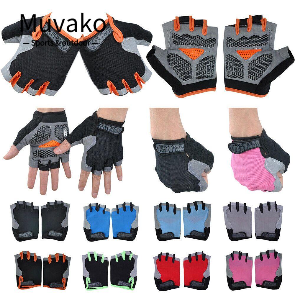 MUVAKO Găng Tay Silicone GEL Chống Trượt Cho Hoạt Động Thể Thao Ngoài Trời