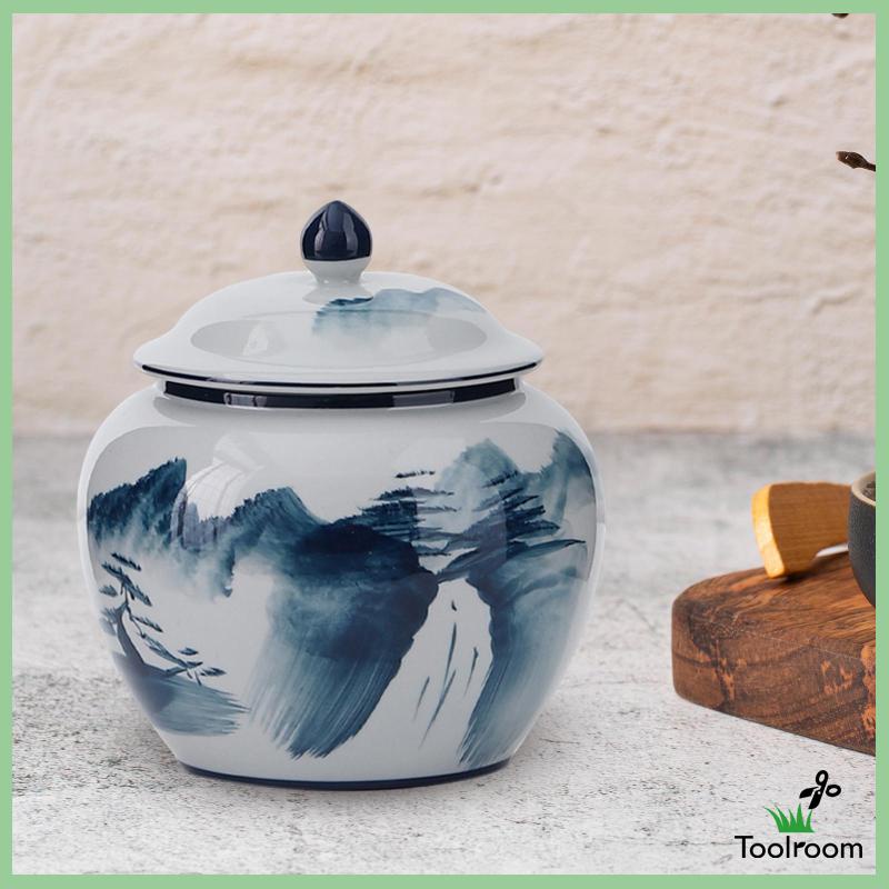 Lọ Gốm Đựng Trà / Gừng Truyền Thống Thủ Công