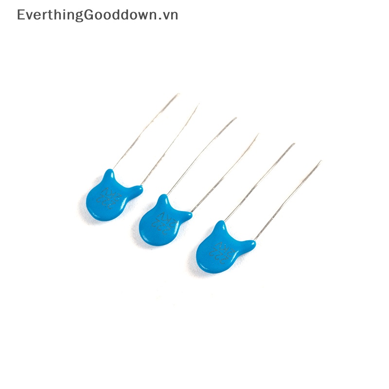 Set 100 Tụ Điện Gốm 2Kv 222 In-Line 2.2nf Chuyên Dụng