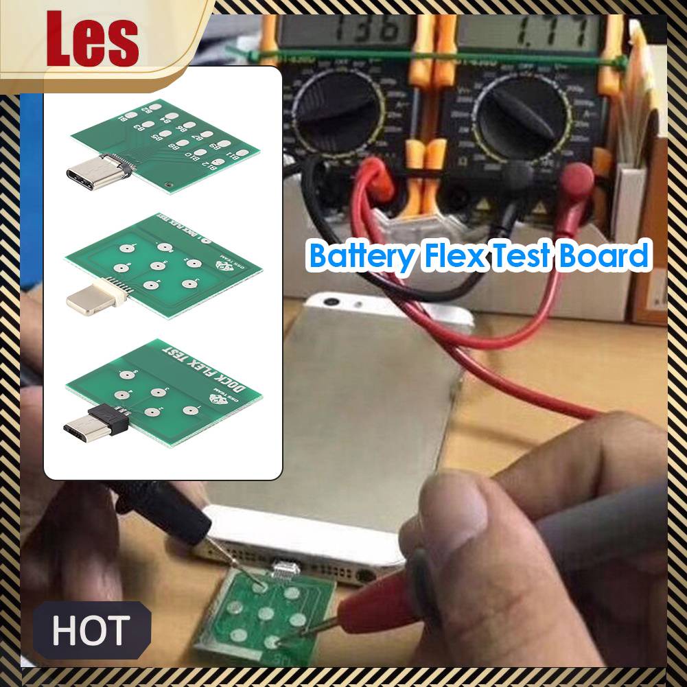 Bảng Mạch Kiểm Tra Nguồn Pin Micro 8 Pin Type-C Dành Cho Điện Thoại Android