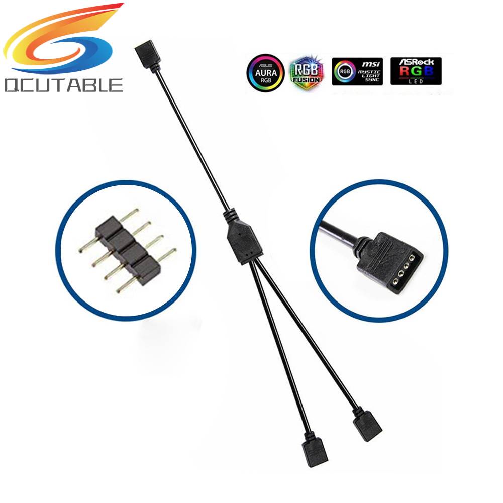 Dây Cáp Nối Dài 5V 3Pin / 12V 4Pin ARGB Cho Bo Mạch Chủ