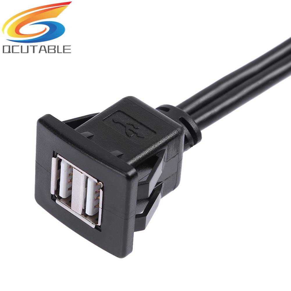 Dây Cáp USB 2.0 A Dài 1m Gắn Bảng Điều Khiển Xe Hơi