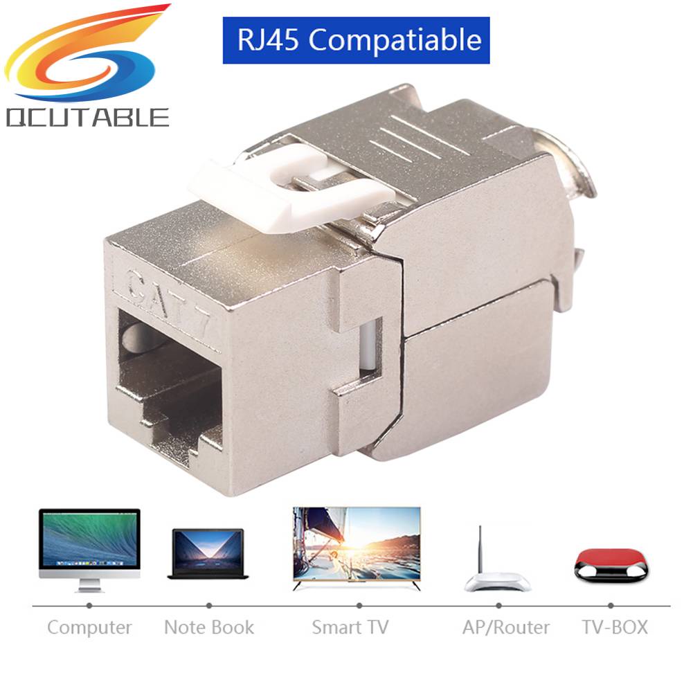 Mô Đun Kết Nối Mạng RJ45 Trapezoid Cat7 FTP 10G