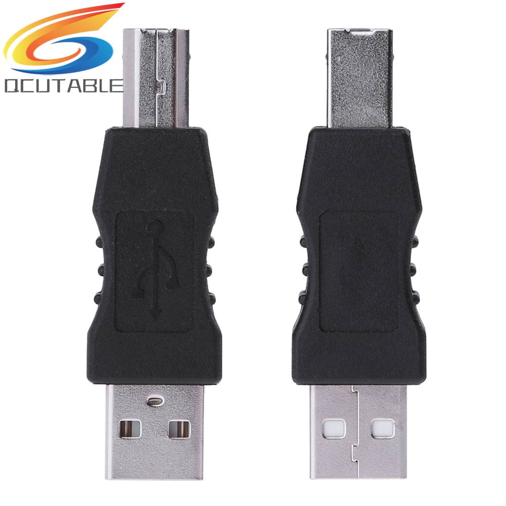 Đầu Nối Chuyển Đổi USB Type A Đực Sang USB Type B Đực Cho PC