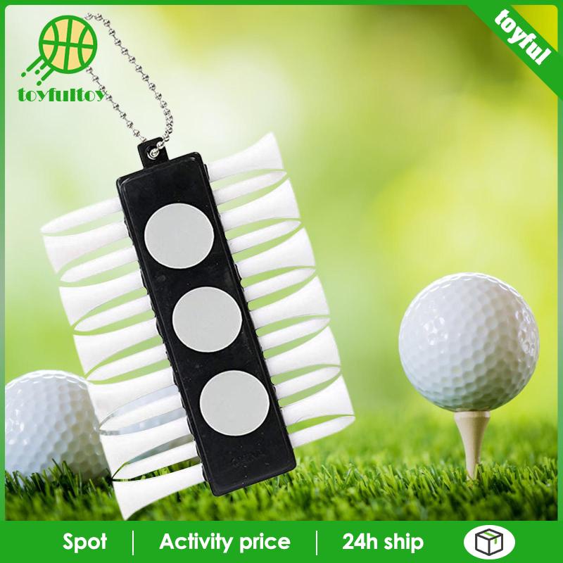 Giá Đỡ Bóng Golf Kèm 12 Phụ Kiện Đánh Dấu Vị Trí Và 3 Quả Bóng Tiện Dụng