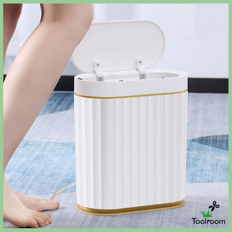 Thùng Rác Cảm Ứng Lớn Không Chạm Có Nắp Đậy