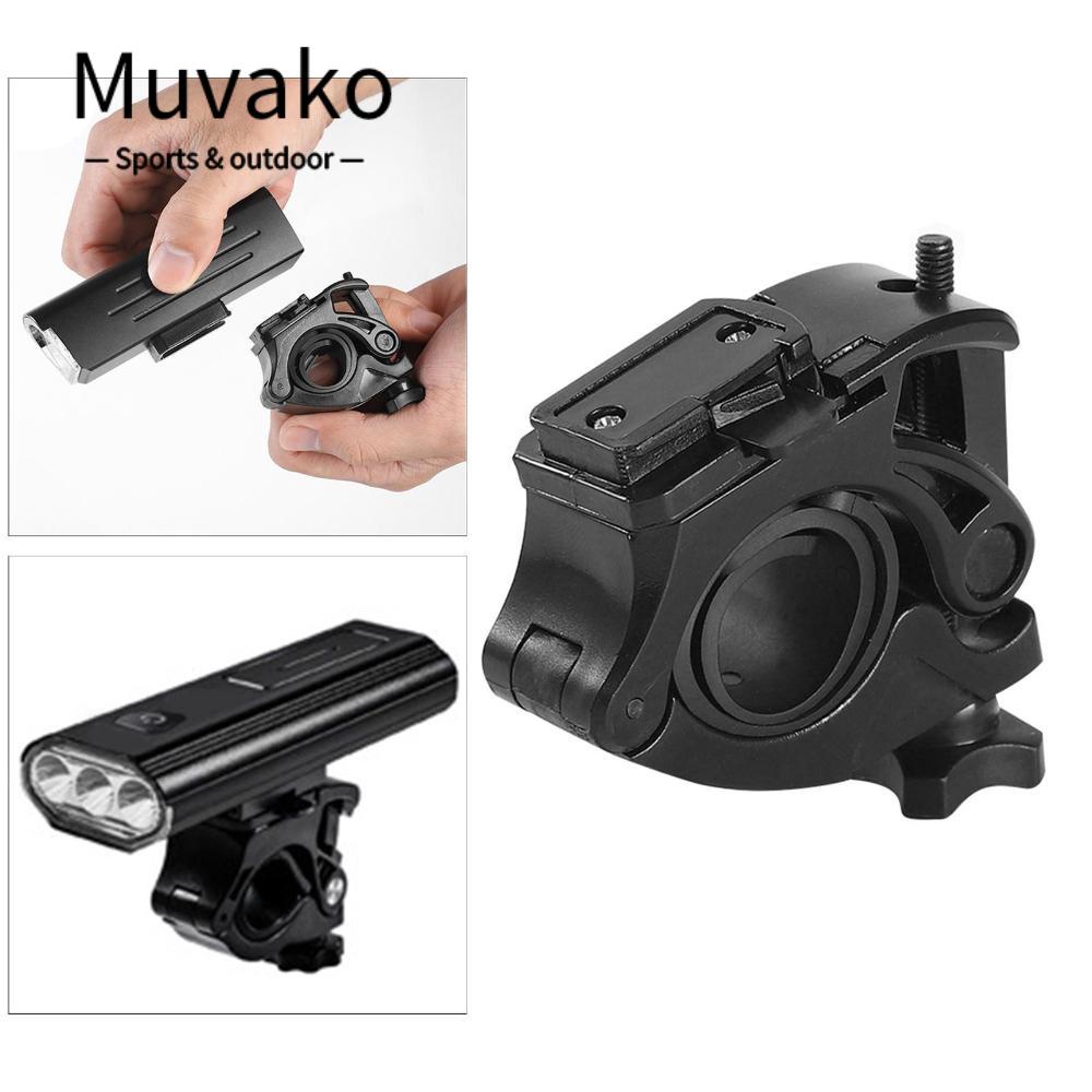 MUVAKO Giá Đỡ Đèn Pin Gắn Phía Trước Xe Đạp Siêu Bền