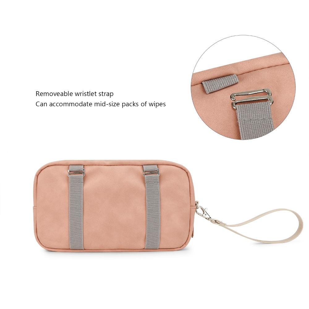 LUOL Túi Đựng Khăn Giấy Ướt Nắp Lật Gắn Xe Đẩy Em Bé Tiện Dụng