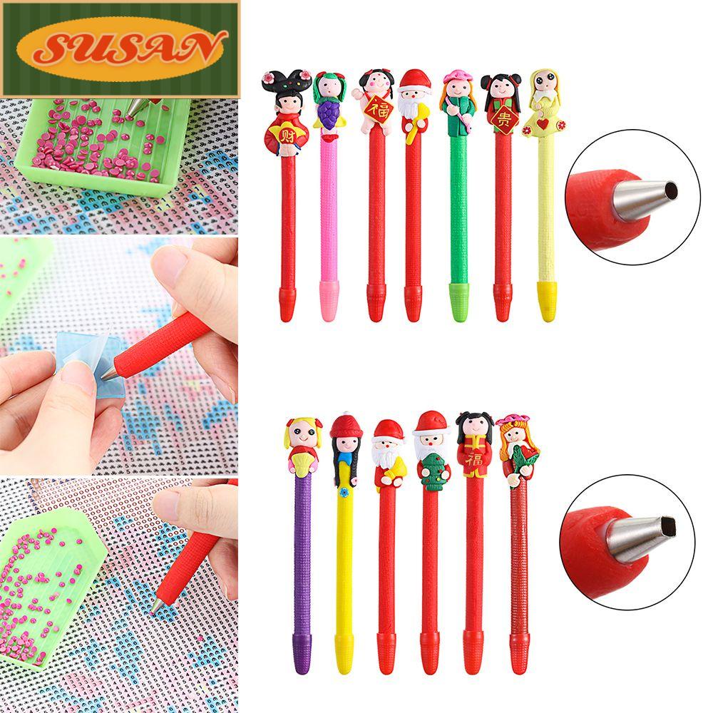 SUSANS Bút Đính Kim Cương 5D Hình Thú Hoạt Hình Dễ Thương