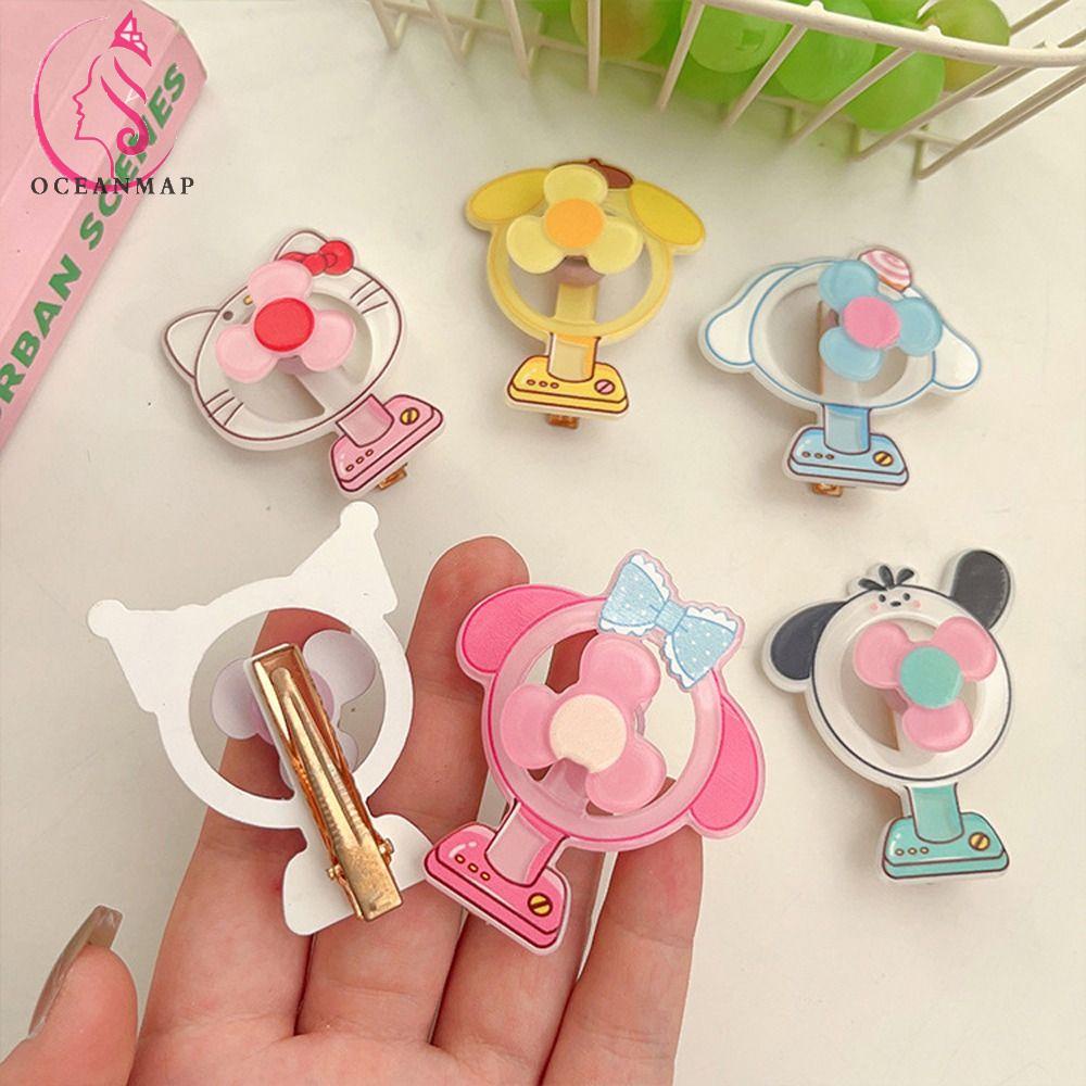 Kẹp Tóc Dạng Xoay Hình Cinnamoroll Melody / Hoạt Hình Dễ Thương Cho Bé