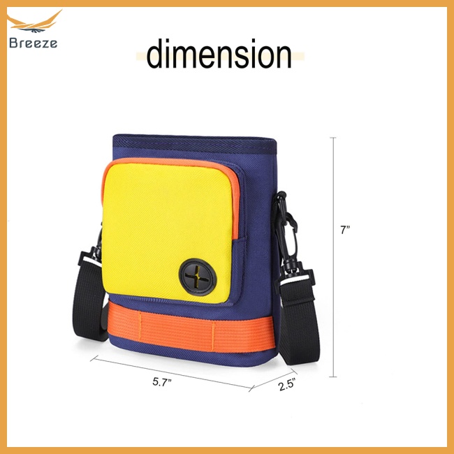 Túi Đựng Thú Cưng Thiết Kế Nhỏ Gọn Kèm Dây Đeo Vai Tùy Chỉnh Tiện Dụng Cho Huấn Luyện Cún Cưng