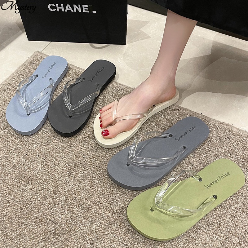 Dép Xỏ Ngón Chống Trượt Thiết Kế Đơn Giản Thời Trang Cho Nữ