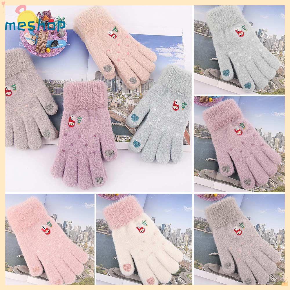 ME Găng Tay Lái Xe Cảm Ứng Thời Trang Mùa Đông Dành Cho Nữ