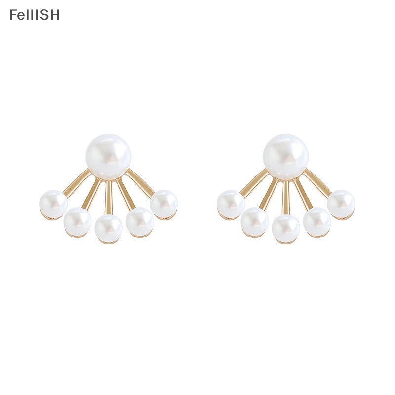 1 Đôi Bông Tai Ngọc Trai Thủ Công Thời Trang Hàn Quốc Nhật Bản Dành Cho Nữ 439br