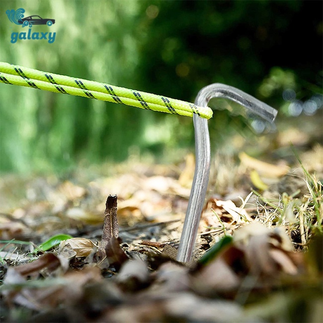 Galaxy Bộ Cọc Dựng Lều Dài 22cm Cho Hoạt Động Cắm Trại Ngoài Trời