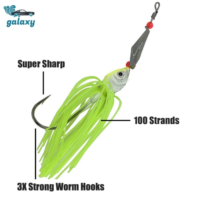 Galaxy Mồi Câu Cá Giả Hình Trái Tim 5 Màu 14cm