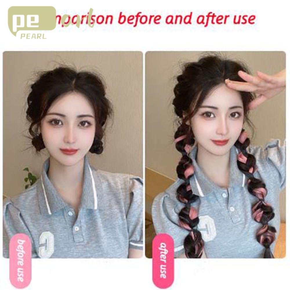 Tóc Giả Thắt Bím Tự Nhiên Dễ Thương Chất Lượng Cao Cho Nữ