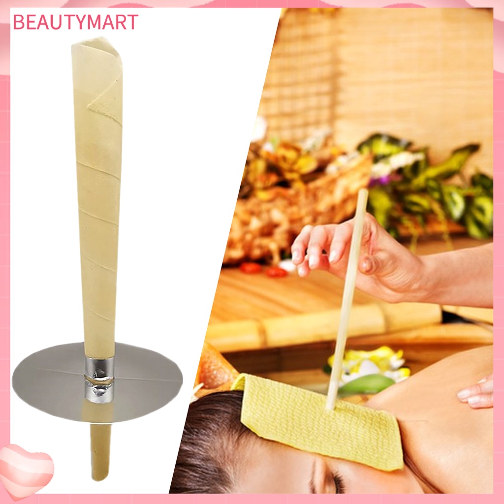 1 Bộ Tăm Bông Ráy Tai Hình Nón Bằng Sáp Ong Tự Nhiên An Toàn