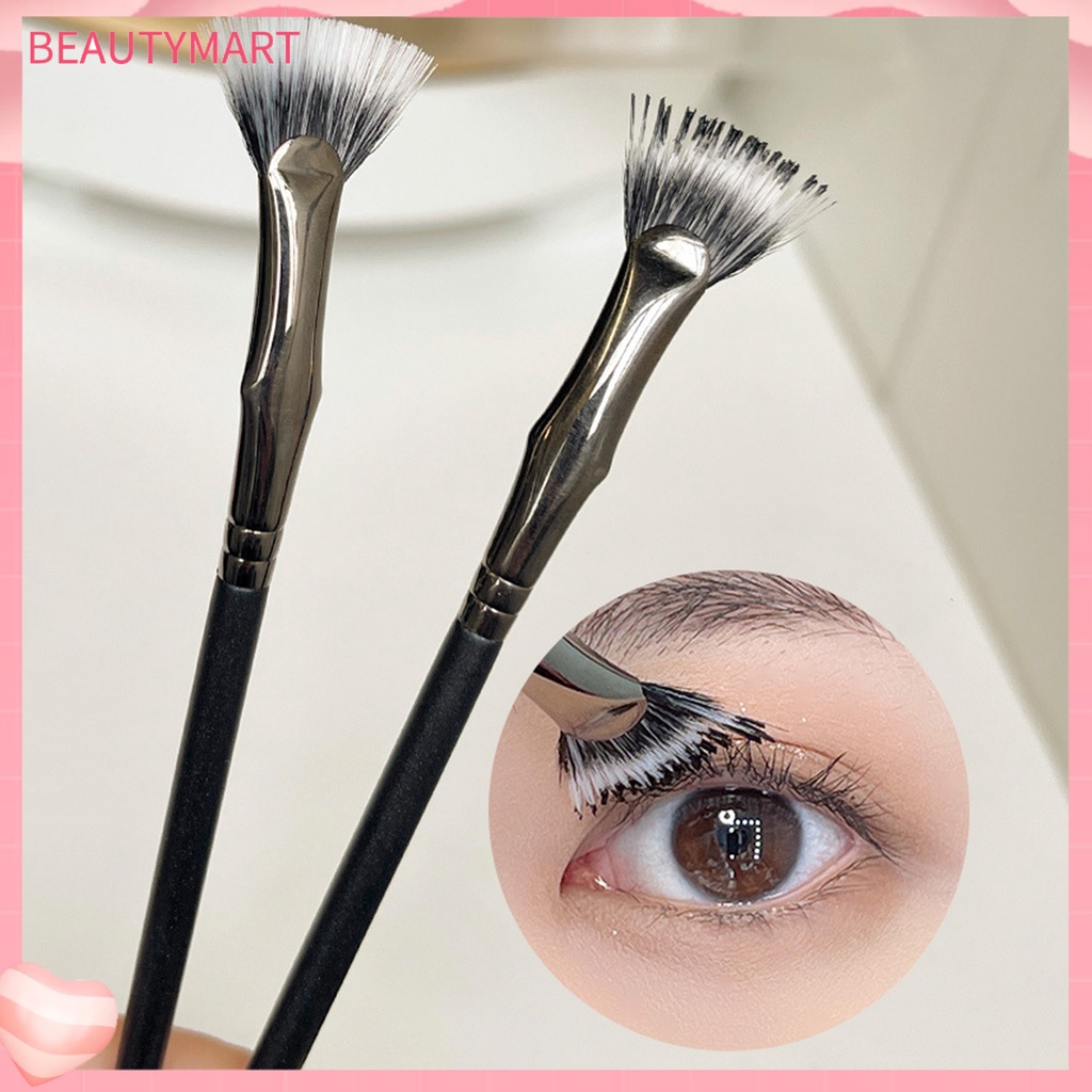 Cọ Chuốt Lông Mi Đầu Phẳng Mềm Mại Dễ Dàng Làm Sạch