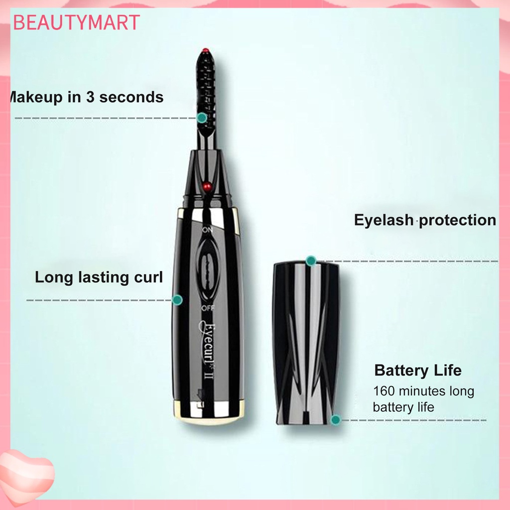 Dụng Cụ Uốn Cong Lông Mi Bằng Điện ABS Thoải Mái Nhanh Chóng