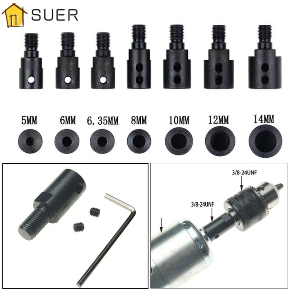 SUENIN Trục Nối Động Cơ Máy Khoan Điện 8mm / 10mm / 12mm / 14mm