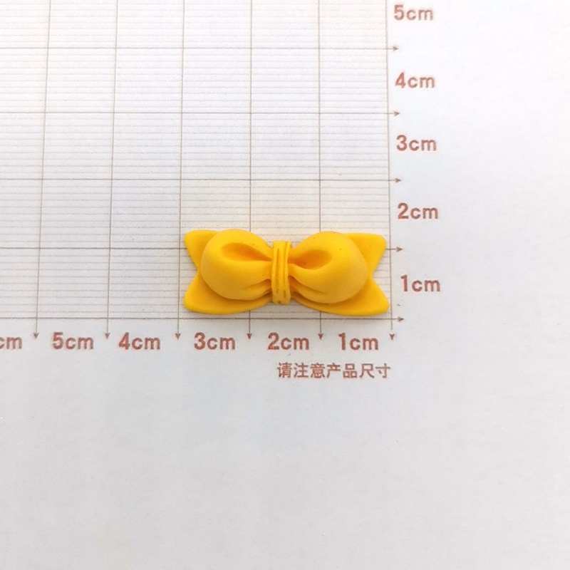 Bộ 10 Miếng Dán Trang Trí Ốp Lưng Điện Thoại Hình Nơ 3D Bằng Nhựa Resin DIY