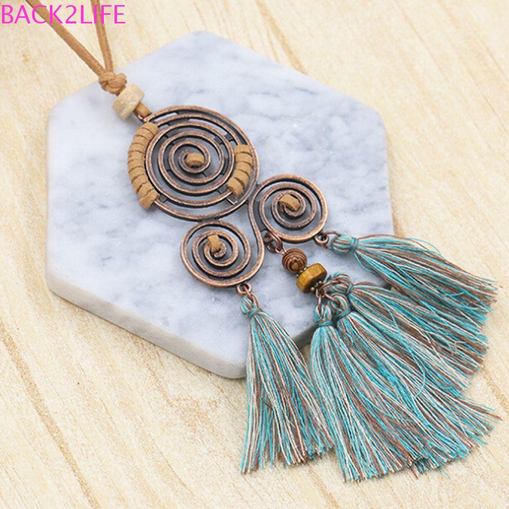 BACK2LIFE Vòng cổ Thổ Cẩm Dáng Dài