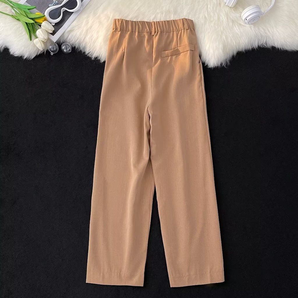 Quần Dài Ống Rộng Phong Cách Đường Phố vintage Thời Trang Nam