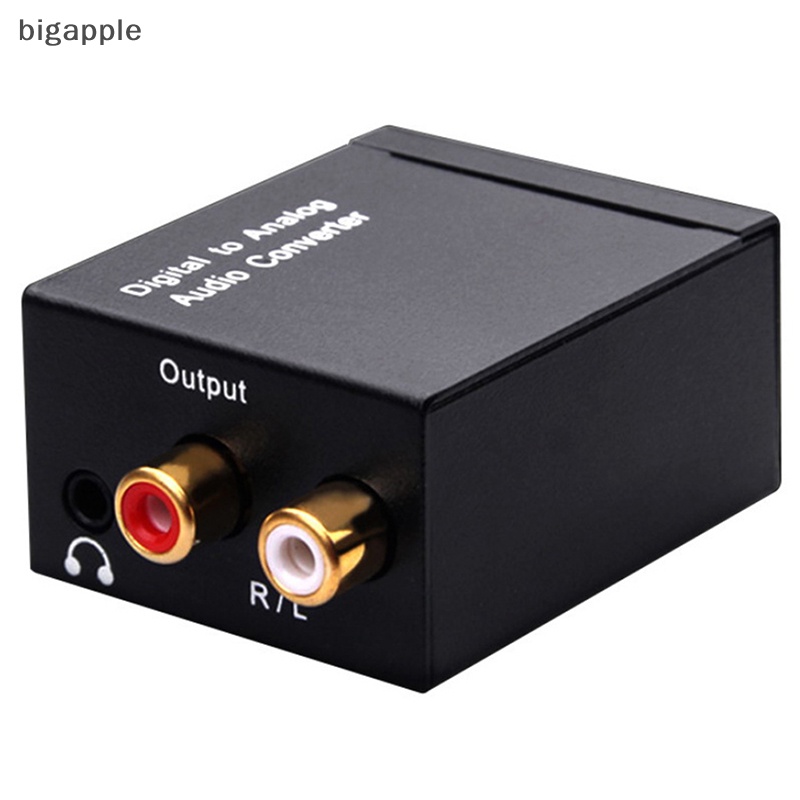 Bộ Thiết Bị Chuyển Đổi Quang Học Coax Toslink Digital Sang Ana Adapter RCA L / R Stereo