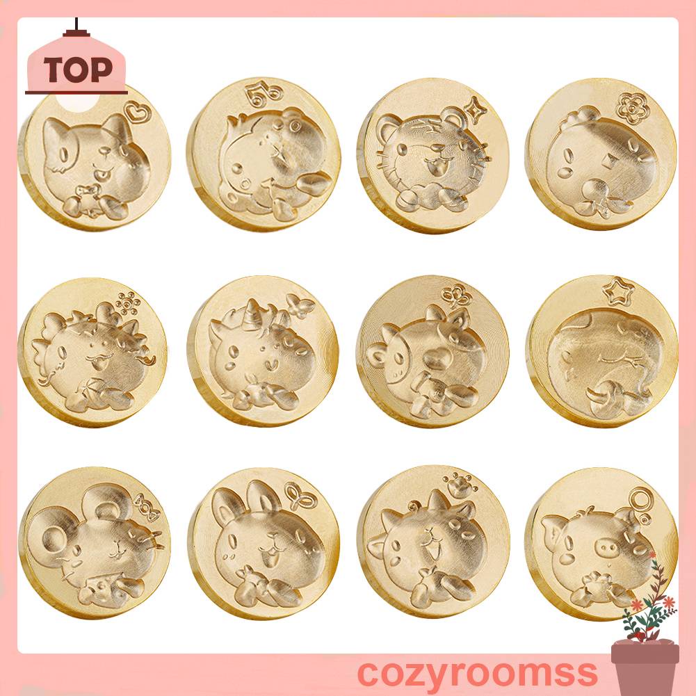 Đầu Tem Đóng Dấu Trang Trí Thiệp Mời Đám Cưới DIY Thẻ